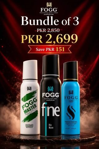Fogg Power Bundle - Master Voyager Intense, Fine Rio Wave & Arabia Intense Aromatic