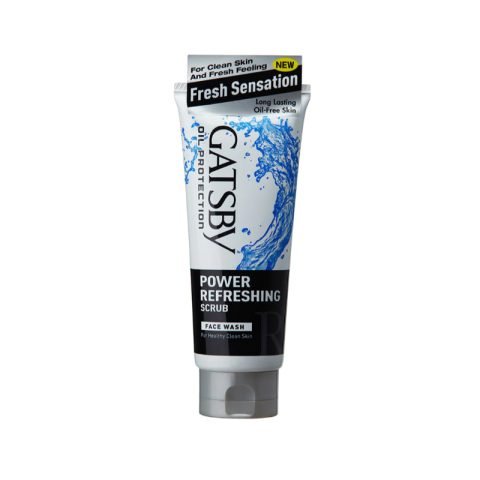 Gatsby Power Refreshing Scrub Face Wash 120g
