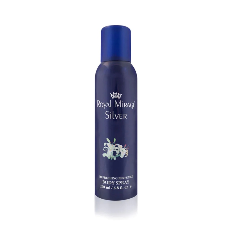Royal Mirage Silver Perfumed Body Spray 200ml