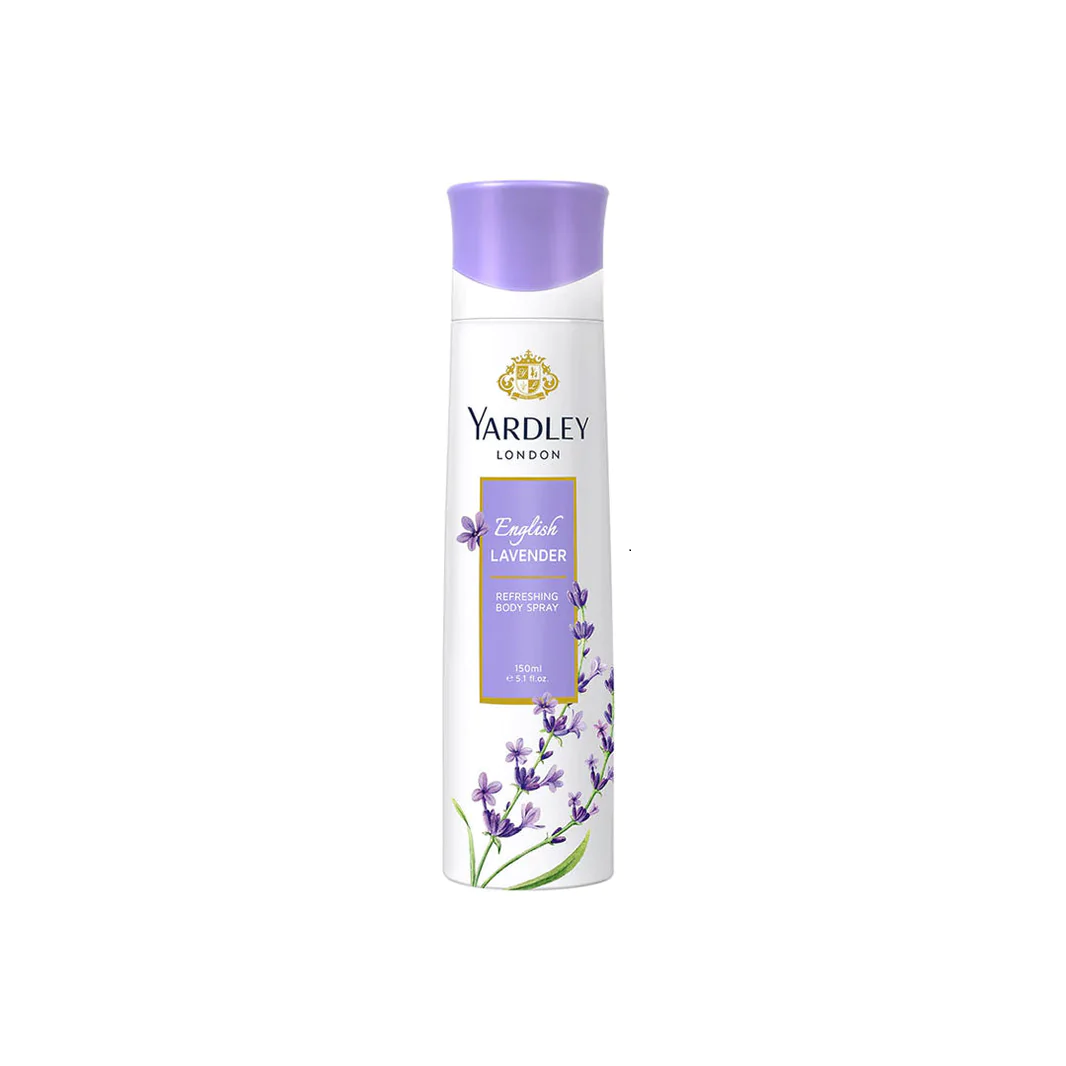 Yardley English Lavender Body Spray For Women 150ml