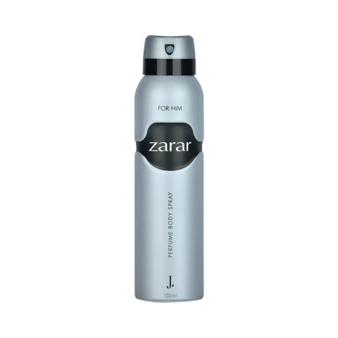 J. Junaid Jamshed Body Spray Zarar Silver - 150ml