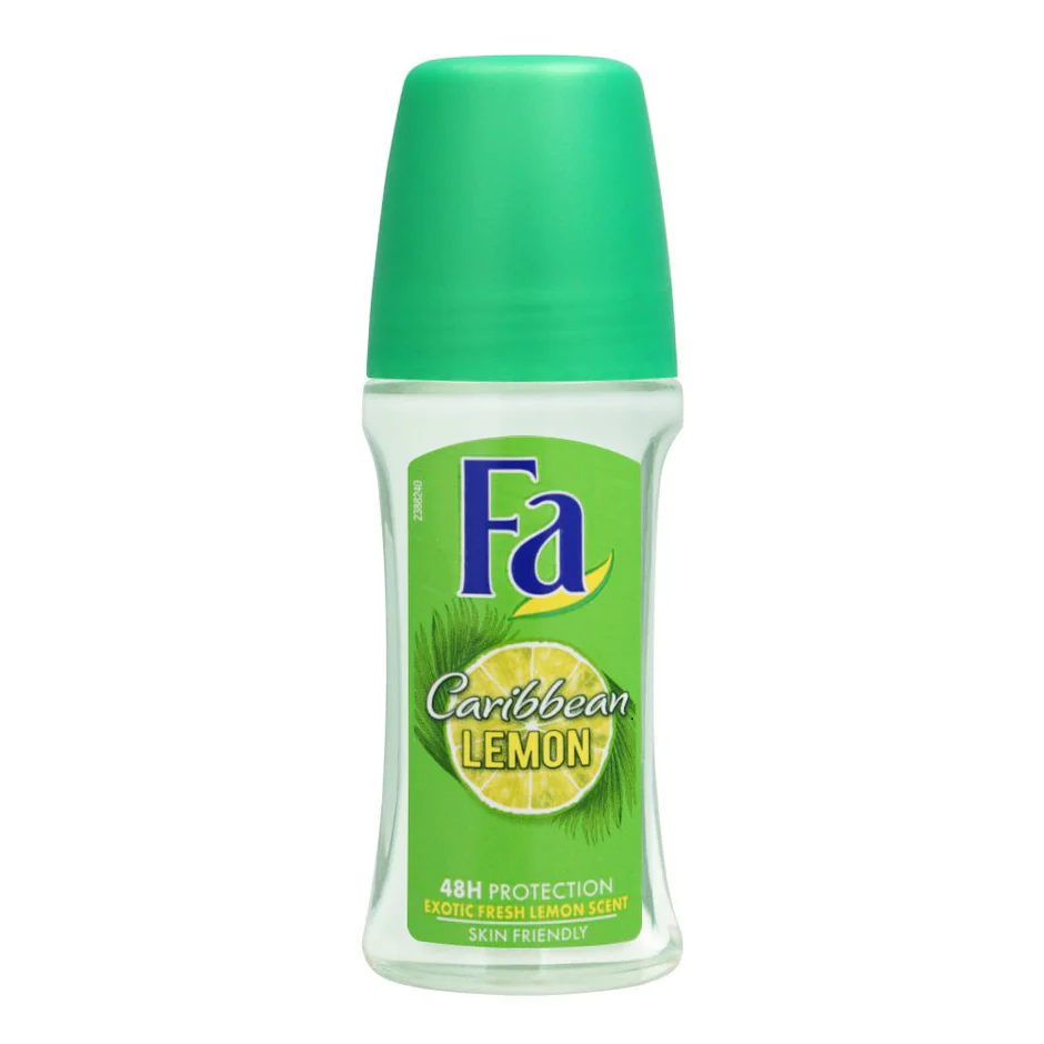 FA Caribbean Lemon Roll On 50ml