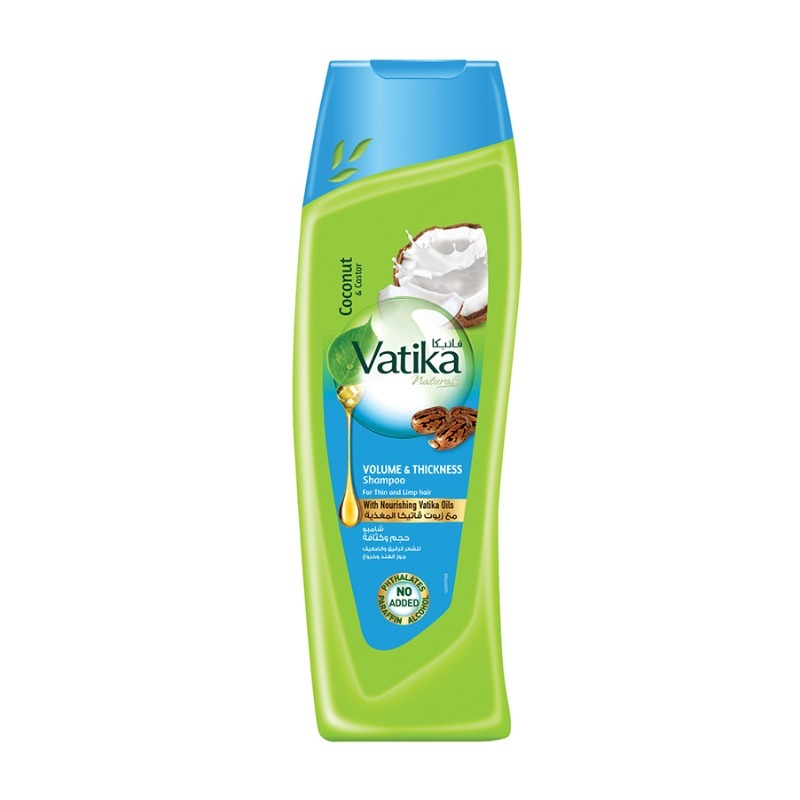 Vatika Coconut & Castor Volume Shampoo 360ML