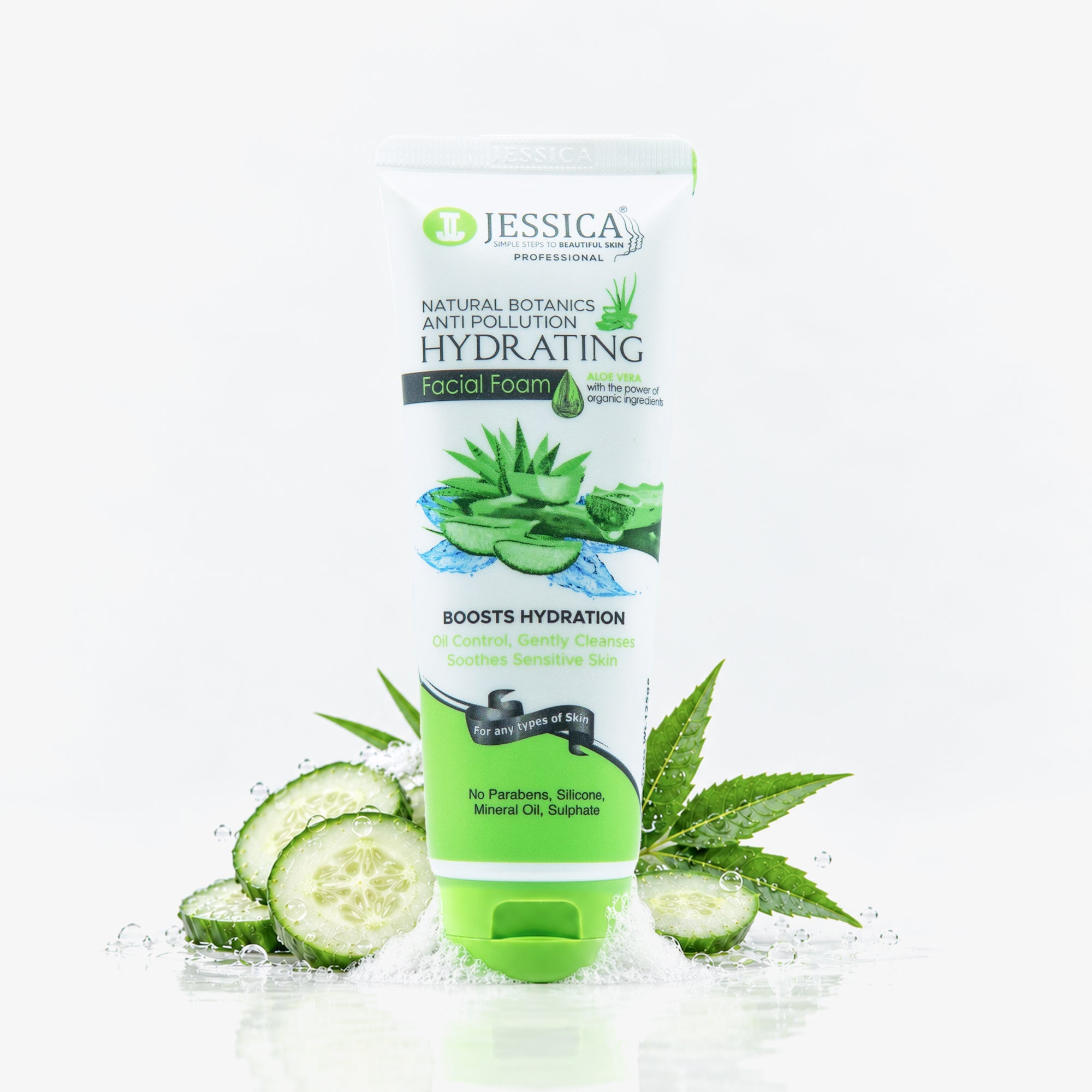 Jessica Aloe Vera Facial Foam