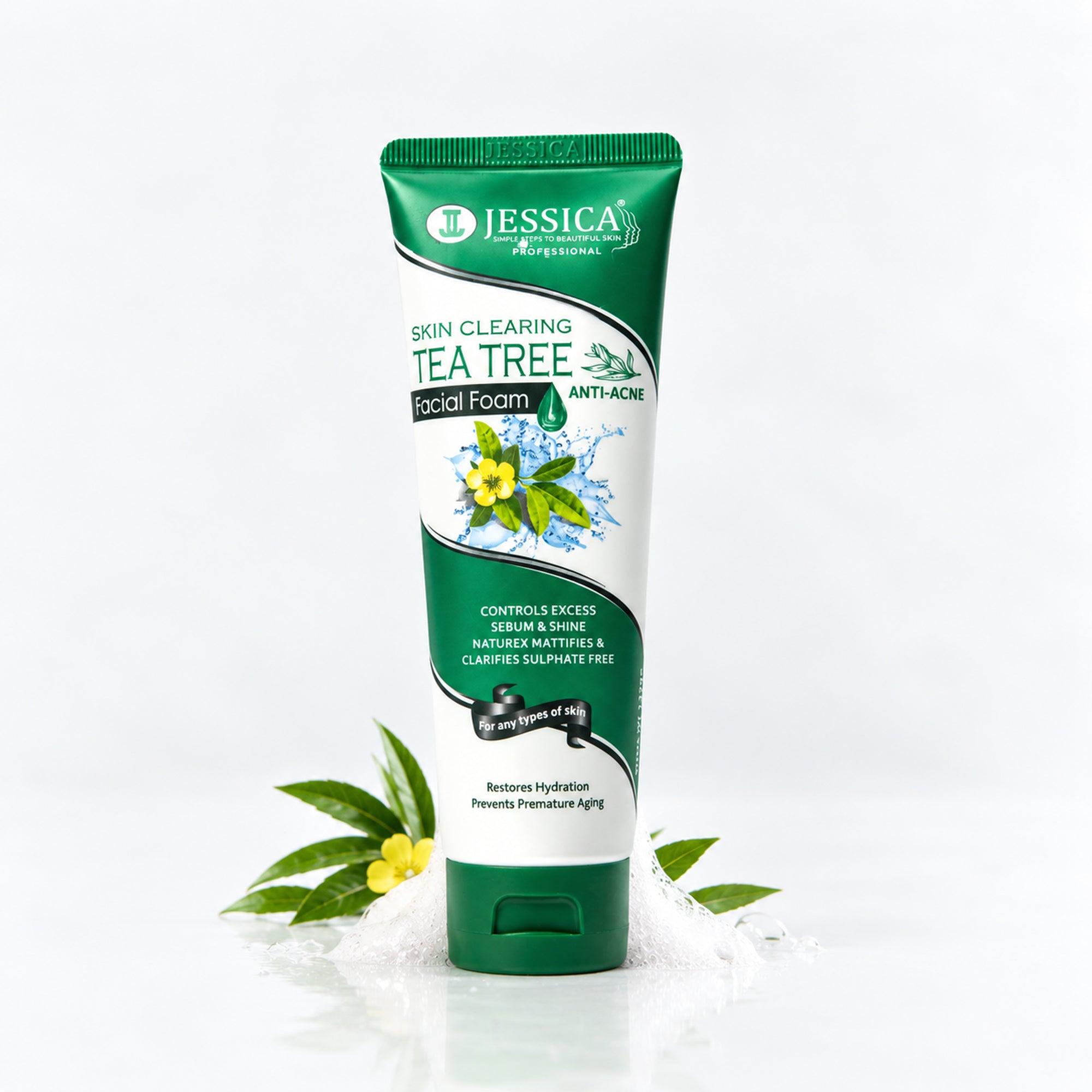 Jessica Tea Tree Facial Foam