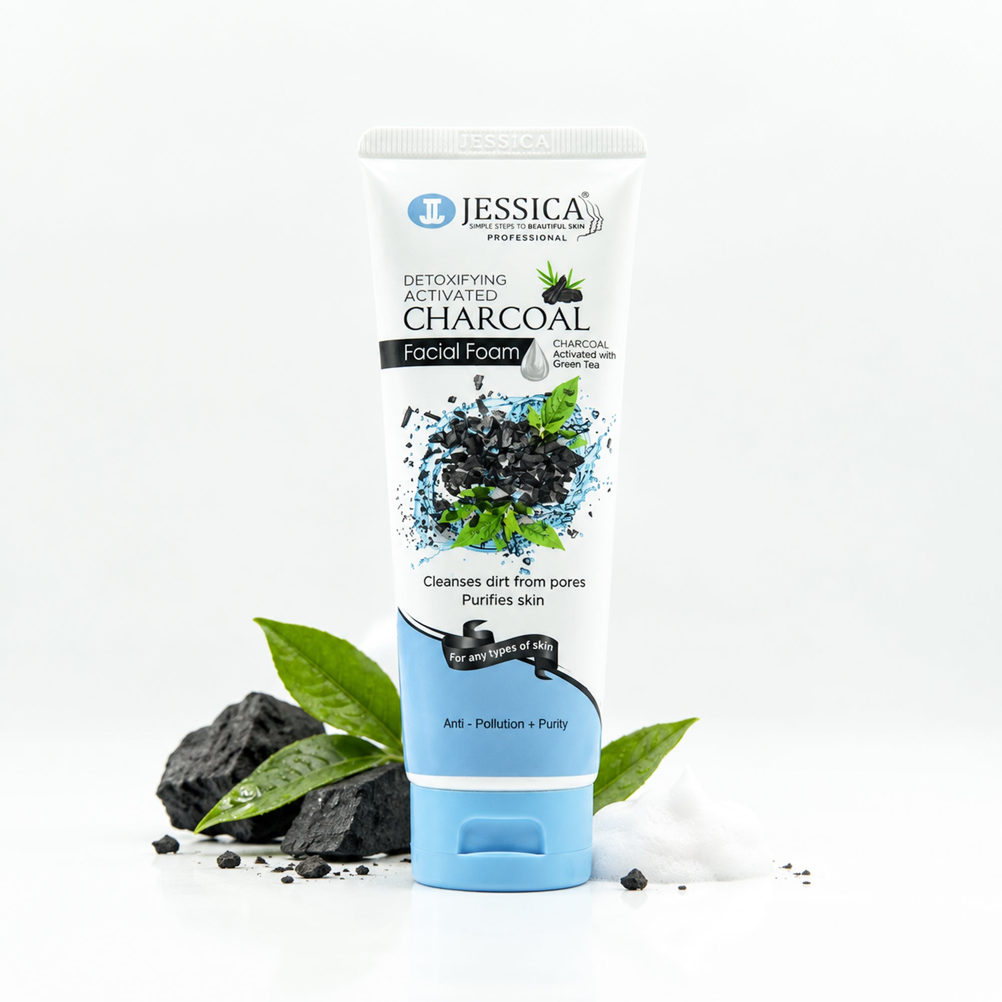 Jessica Charcoal Facial Foam
