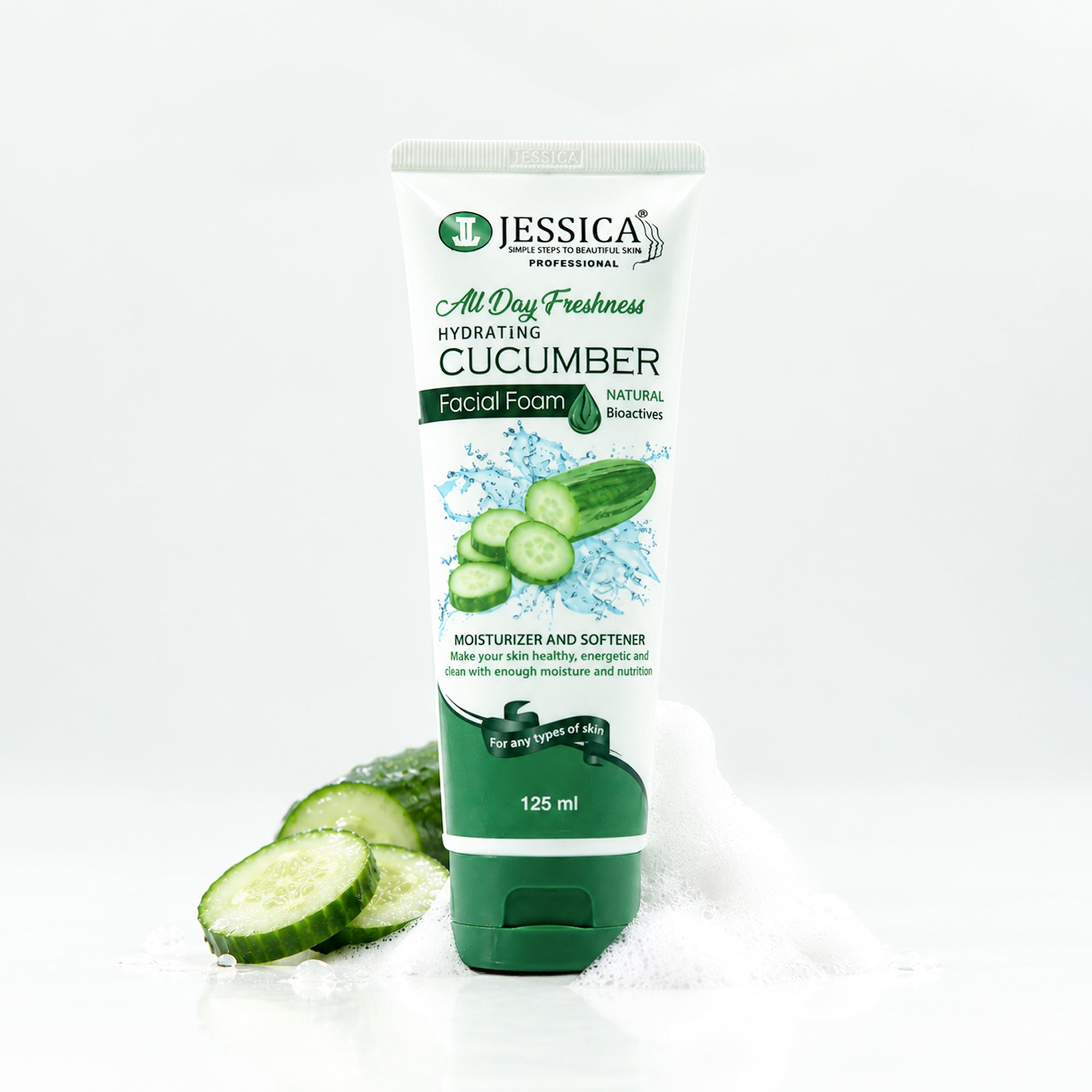 Jessica Cucumber Facial Foam