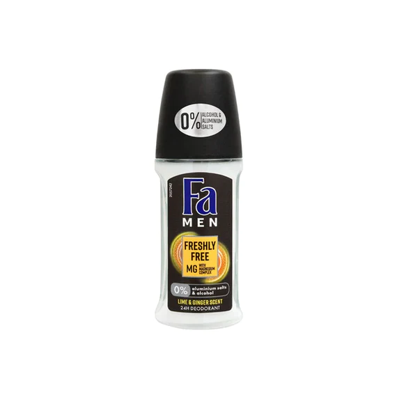 Fa Men Freshly Free With Lime Ginger Roll On 50ml