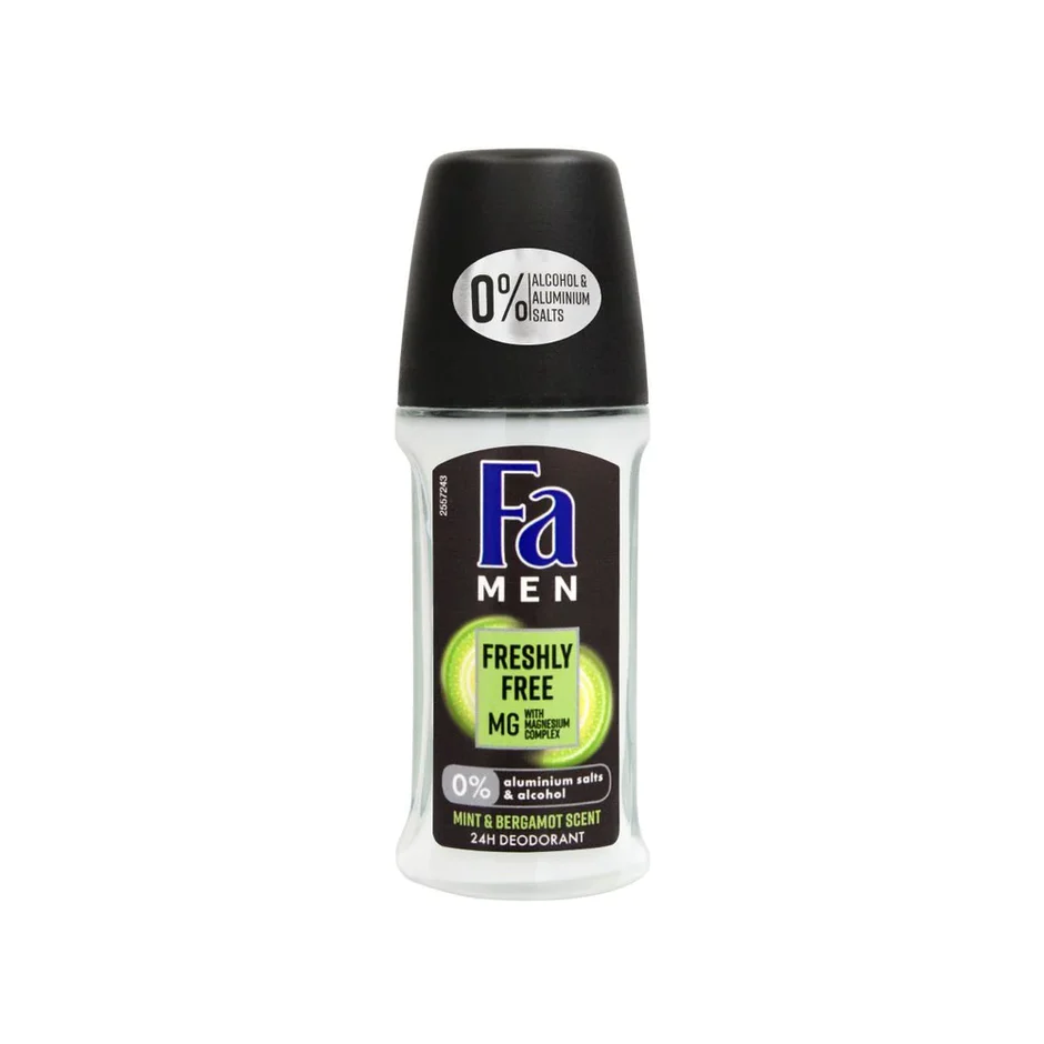 Fa Men Freshly Free With Mint Bergamot Roll On 50ml