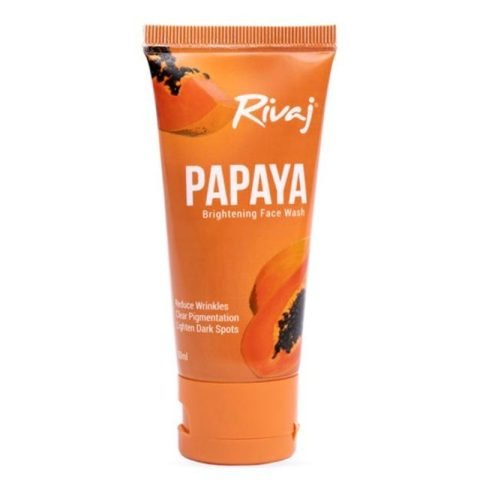 Rivaj Brightening Face Wash Papaya Extract Papaya Extract