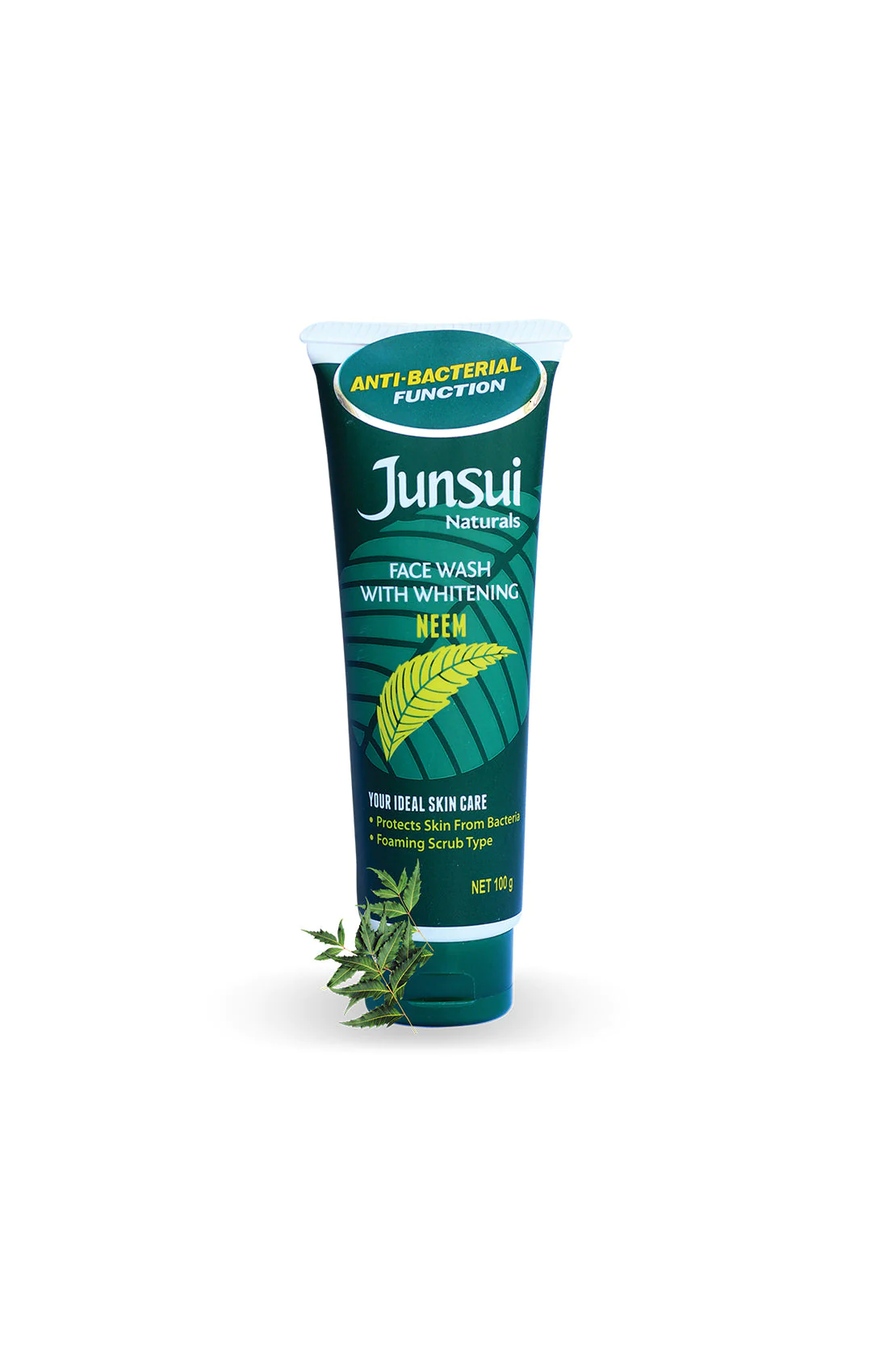 Junsui Naturals Neem Whitening Face Wash 100g