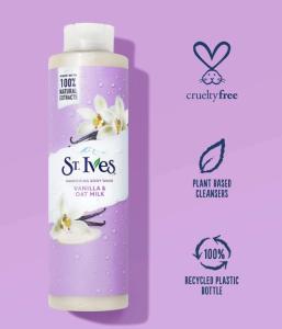 St. Ives Vanilla Oat Milk Body Wash 700ml