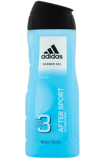 Adidas Shower Gel 3In1 After Sport Hydrating 13.5Oz/400Ml