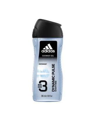 Adidas Shower Gel 3In1 Dynamic Pulse Vivifying 8.4Oz/250Ml