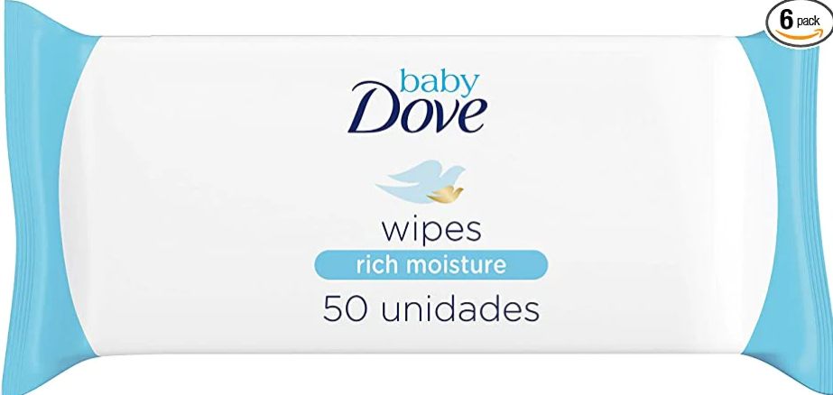 Hemani Dove Baby Wipes Sensitive Moisture 50'S