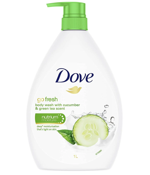 Dove Body Wash Go Fresh Touch Cucumber X Green Tea 1000Ml
