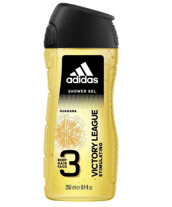 Adidas Shower Gel 3 In 1 Victory League Stimulating 250 Ml