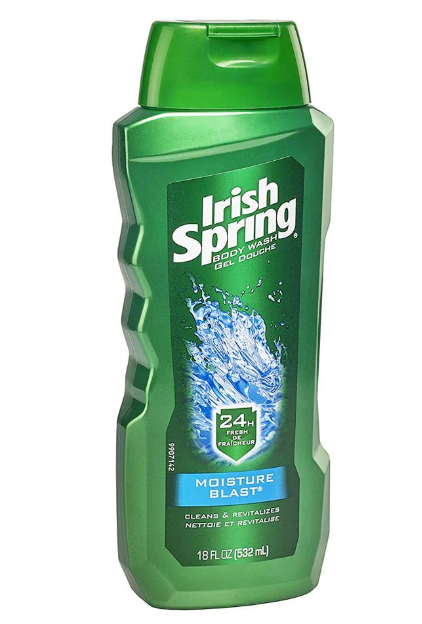 Irish Spring Moisture Blast Moisturizing Face + Body Wash 532Ml
