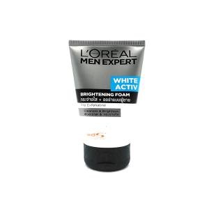 L'oréal Men White Active Brightening Foam 100ml