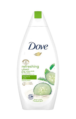 Dove Body Wash Cucumber & Green Tea Scent 500Ml