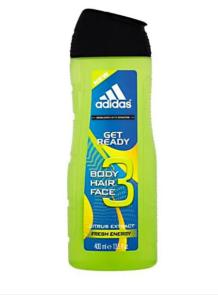 Adidas Shower Gel 3In1 Get Ready Fresh Energy 400ml