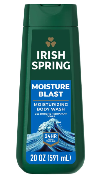 Irish Spring Body Wash Moisture Blast 20Oz/591Ml