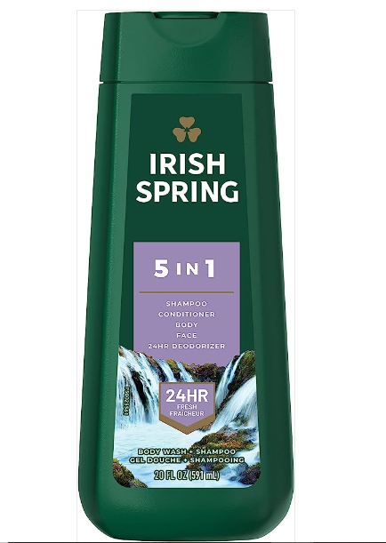 Irish Spring Body Wash 5In1 20Oz/591Ml