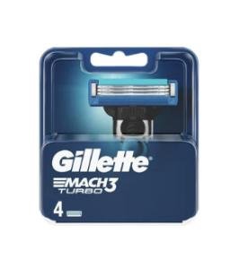 Gillette Mach 3 Turbo Blade 4'S