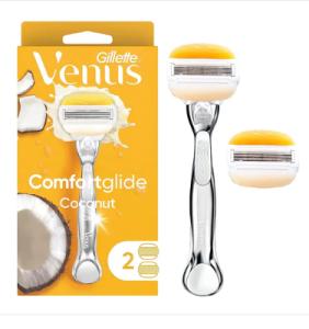 Gillette Venus Comfort Glide Coconut 1'S 2'Up