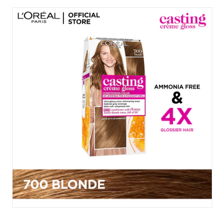 L'Oreal Casting Creme Gloss Hair Color 700 Blonde Color 700