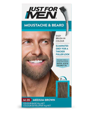 Just For Men - Mustache & Beard Color - Medium Brown