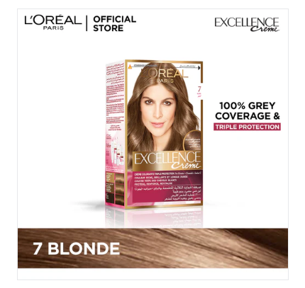 L'Oreal Paris Excellence Creme 7 Blonde Hair Color 7 Blonde Hair Color