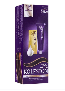 Wella Koleston - Hair Colour Cream 303/0 Dark Brown