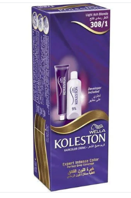 Wella Koleston - Semi Kits 308 1 Light Ash Blonde