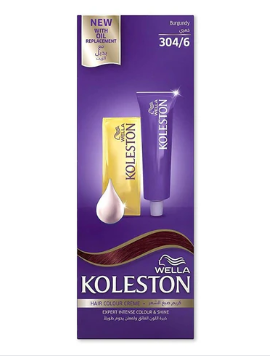 Wella Koleston - Hair Colour Cream 304/6 Burgundy