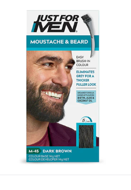 Just For Men Mustache & Beard Color Dark Brown Color Dark