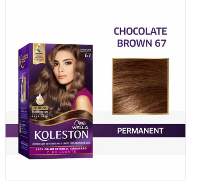Wella Koleston - Hair Color Cream Chocolate Brown 6/7