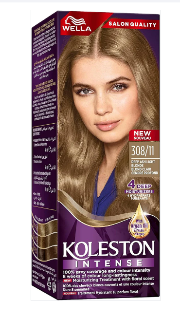 Wella Koleston - Semi Kits 308 11 Deep Asa Light Blonde 110Ml Ap-Dem