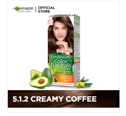 Garnier - Color Naturals Hair Colors - 5.1/2 Creamy Coffee
