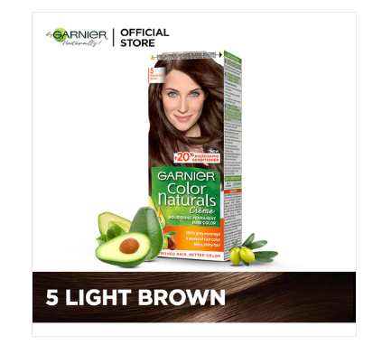 Garnier - Color Naturals Hair Colors - 5 Natural Light Brown