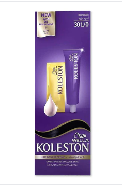 Wella Koleston - Hair Colour Cream 301/0 Blue Black