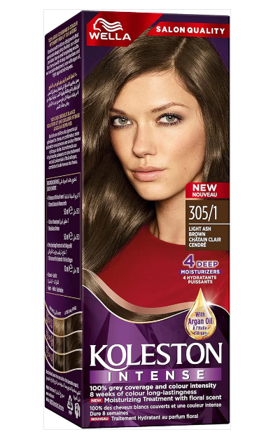 Wella Koleston - Semi Kits 305 1 Light Asa Brown 110Ml Ap-Dem