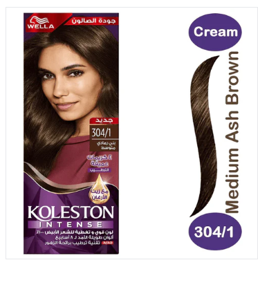 Wella Koleston - Semi Kits 304 1 Medium Ash Brown 110Ml Ap-Dem