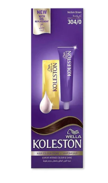 Wella Koleston - Hair Colour Cream 304/0 Medium Brown