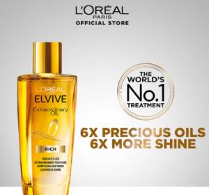 L'Oreal Paris Elvive Extraordinary Oil Serum 100ml