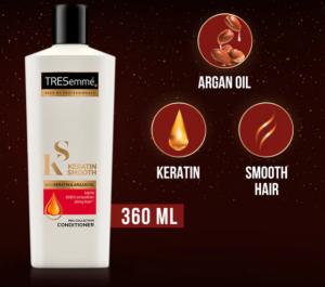 Tresemme Conditioner Keratin Smooth & Straight - 360Ml