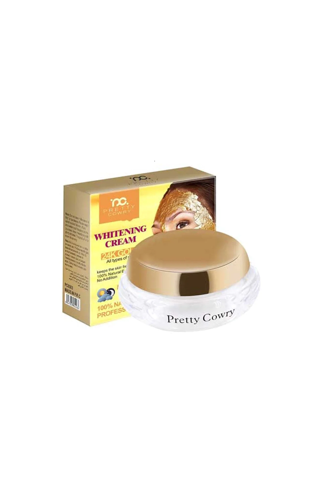 Pretty Cowry 24K Gold Whitening Cream 30ml