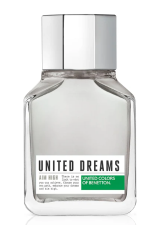 Benetton United Dreams Aim Hight Edt Spray For Men 60Ml Perfume