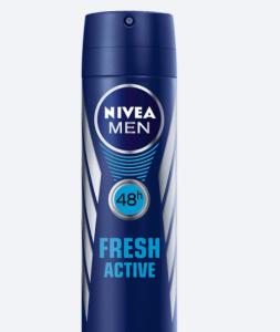 Nivea Fresh Active Deodorant Spray for Men 150ml