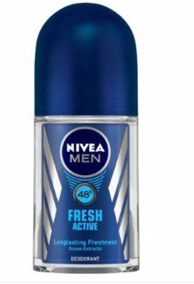 Nivea Men Fresh Active Deodorant Roll On 50ml